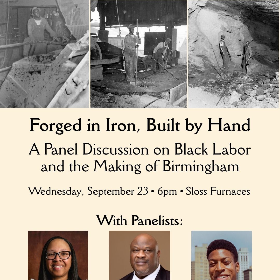 Forged in Iron, Built by Hand: Black Labor and the Making of Birmingham - logo